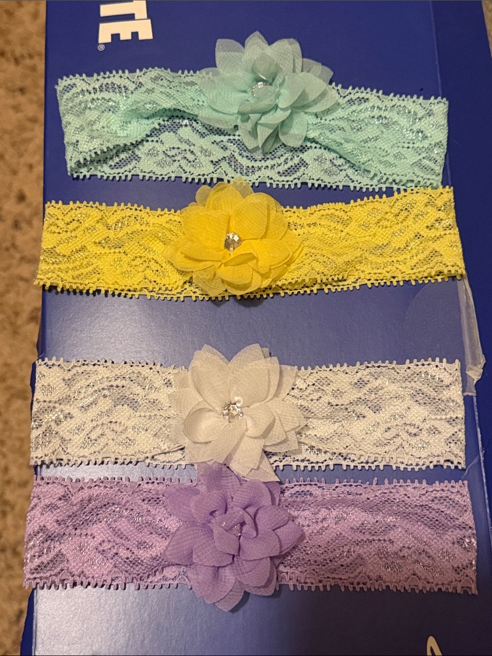3/$10 Lot of 4 Newborn headbands